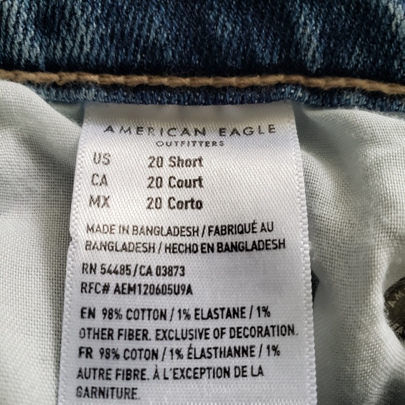 American Eagle Abstract Jeans Size 20 NEW! - Picture 9 of 11